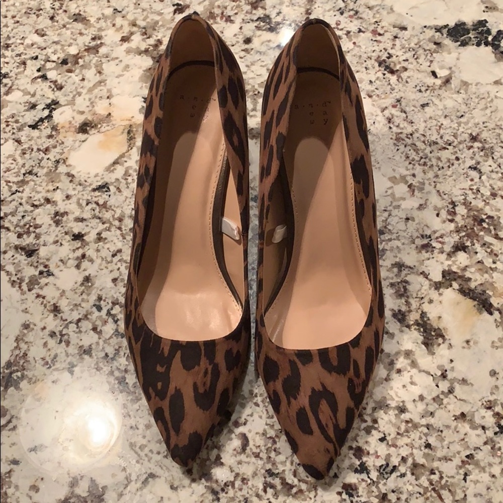 Leopard Heels